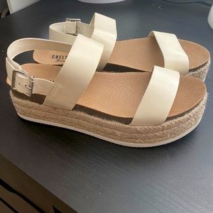 Chelsea Crew platform sandals